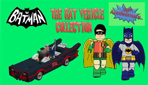 LEGO IDEAS - Batman 60's movie: 50th Anniversary - the bat vehicle collection