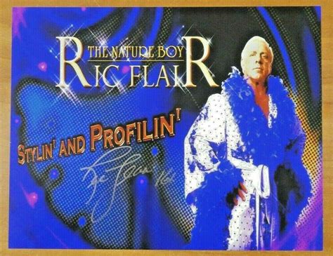 Ric Flair The Nature Boy Wrestler Signed 11x14 Photo | #3849598527