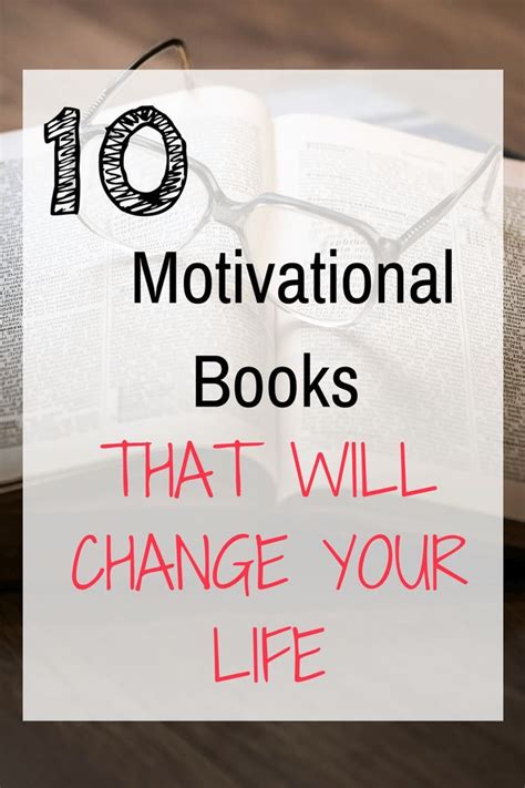 10 Motivational Books That Will Change Your Life | Motivational books, Self help books ...