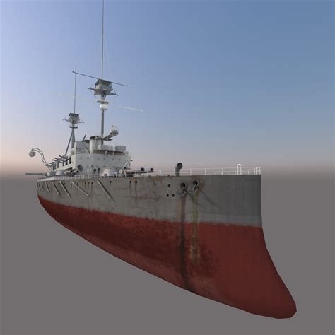 Battleship lord nelson 3D model - TurboSquid 1324569