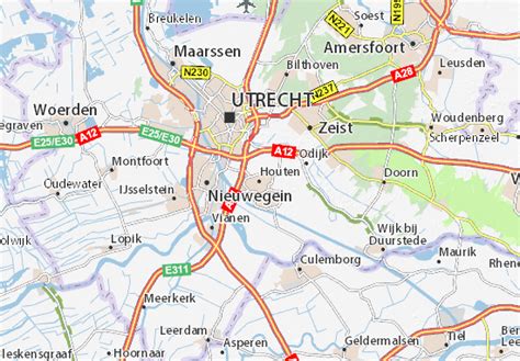 MICHELIN Houten map - ViaMichelin