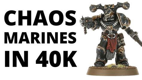 Chaos Space Marines in Army Overview Warhammer 40K - Codex Rules Review ...