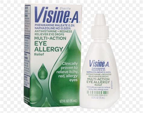 Visine Tears Dry Eye Relief Allergy Eye Drops & Lubricants Artificial Tears, PNG, 650x650px ...