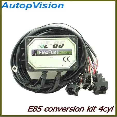 E85 conversion kit 4cyl with Cold Start Asst. biofuel e85, ethanol car, bioethanol converter-in ...