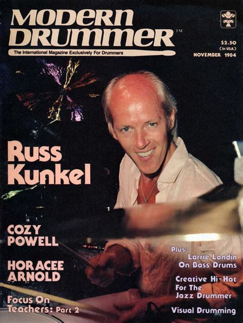 Russ Kunkel - Modern Drummer Magazine