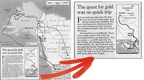 The Klondike Gold Rush (1896-1899): Route and Staring point : "The Rich Man's Route and the Poor ...