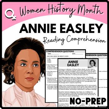 Women's History Month - ANNIE EASLEY - Reading Comprehension - Biography | Made By Teachers