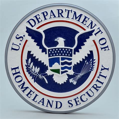 US Department of Homeland Security 14″ Wall Plaque