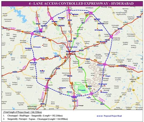 Hyderabad Regional Ring Road: Route Map, News & Status [2024]