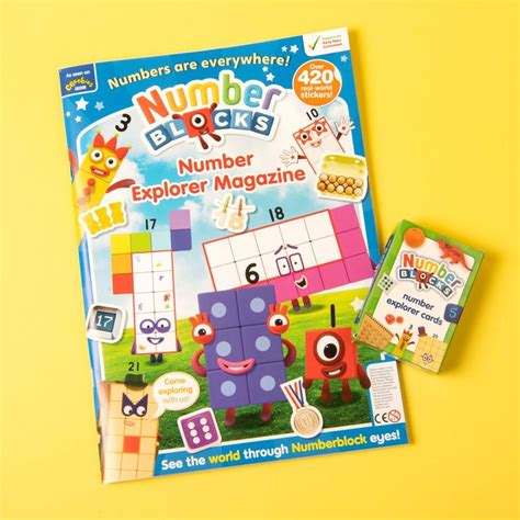 Numberblocks Maths Explorer Pack | Activity cards, Math activities, Math