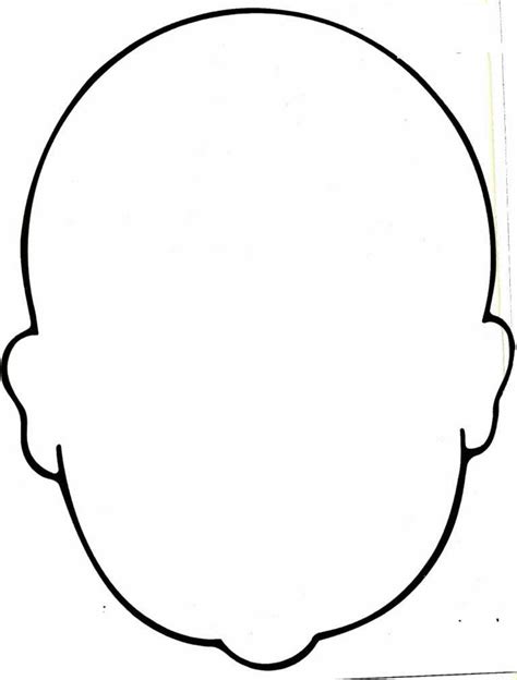 Blank Face Coloring Page Lovely Image Result For Blank Faces Regarding ...