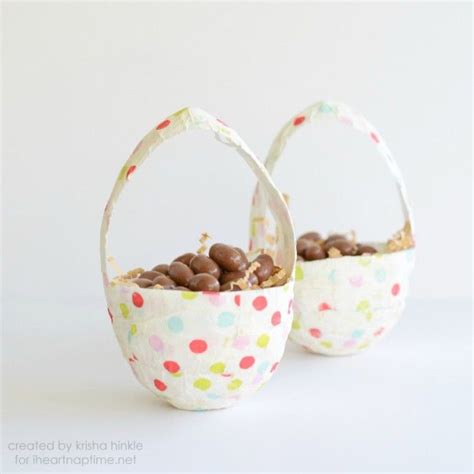 Paper Mache Easter Baskets I Heart Nap Time | I Heart Nap Time - Easy recipes, DIY crafts ...