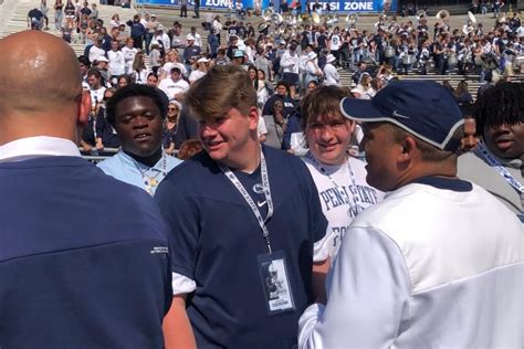 Penn State football recruiting: Scenes from Blue-White, where O-line and LB were big priorities ...