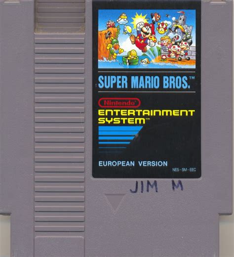 Super Mario Bros. (1985) NES box cover art - MobyGames