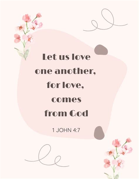 Cute Pink Inspirational Bible Quotes Template - Venngage