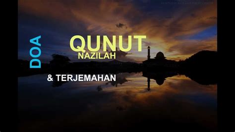 Doa Qunut Nazilah - UNIC (un-official) [Full HD] - YouTube