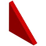 3D tilted letter O vector clip art | Free SVG