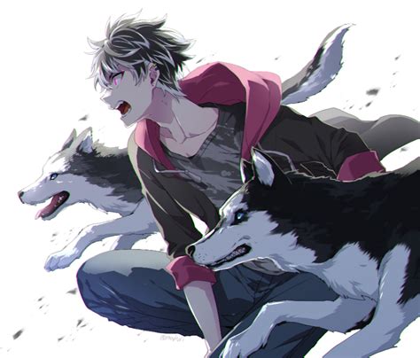 Depressed Sad Anime Wolf Boy / Sad Anime Wolf Boy : Anime Boy Wolf Animal Ears Gray Hair ...