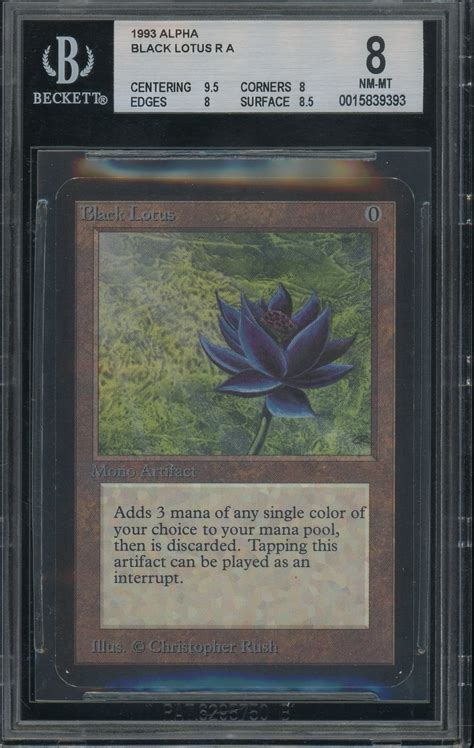 Black Lotus - Alpha BGS 8 - 15839393 – Pristine Collectibles