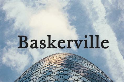 Baskerville Font - Dfonts