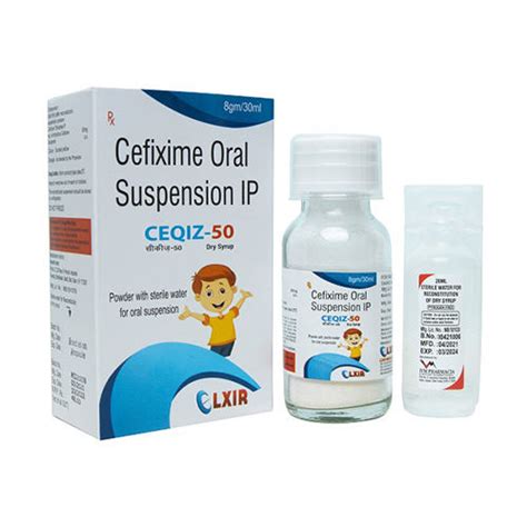 Liquid Cefixime Oral Suspension Pharmaceutical Medicine at Best Price ...