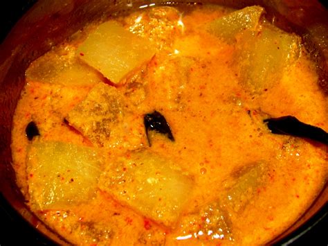 Delicious Recipes 4m Pranati's Kitchen: White pumpkin curry (South ...