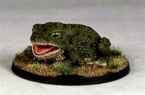 WE15a – Giant Toad I | Otherworld Miniatures (With images) | Miniatures ...