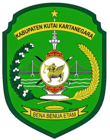 Arms (crest) of Kutai Kartanegara Regency