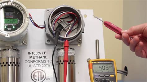 SEC Millenium Infrared Methane Gas Detector Calibration with White Wire - YouTube