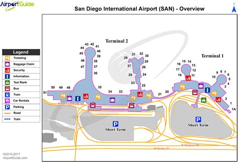 San Diego Airport Map ~ CAOTICAMARY