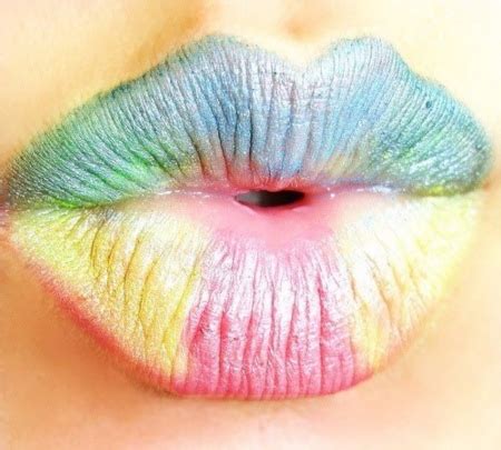 Rainbow Lips - Models Female & People Background Wallpapers on Desktop Nexus (Image 2300002)