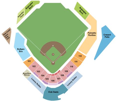 Segra Park Seating Chart - Columbia, SC | CloseSeats.com