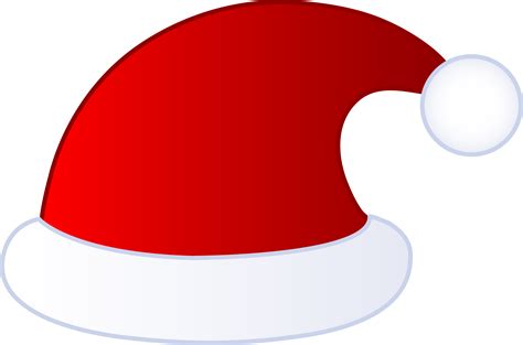 Red Santa Claus Hat - Free Clip Art