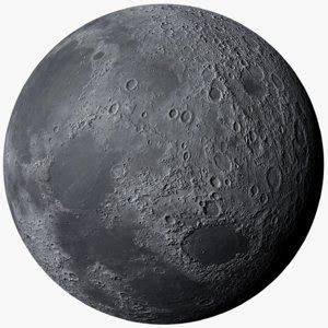 Free 3D Moon Models | TurboSquid