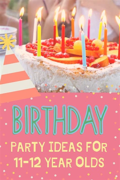 30 Best Ideas 12 Year Old Birthday Party Ideas - Home, Family, Style and Art Ideas