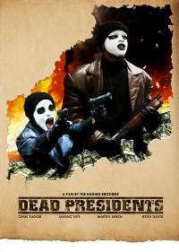 Dead Presidents Movie Posters From Movie Poster Shop