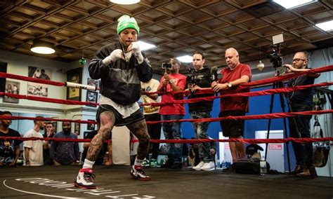 Photos: Gervonta Davis open workout at 5th Street Gym in Miami