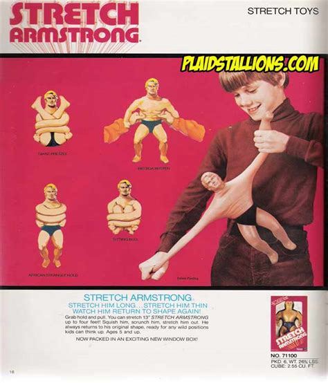 Stretch Armstrong I Stretch Monster I Kenner I 1978 Catalog I ...