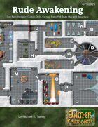 Rude Awakening Adventure and Map Set - Gamer Printshop | Sci-Fi Map Sets | DriveThruRPG.com