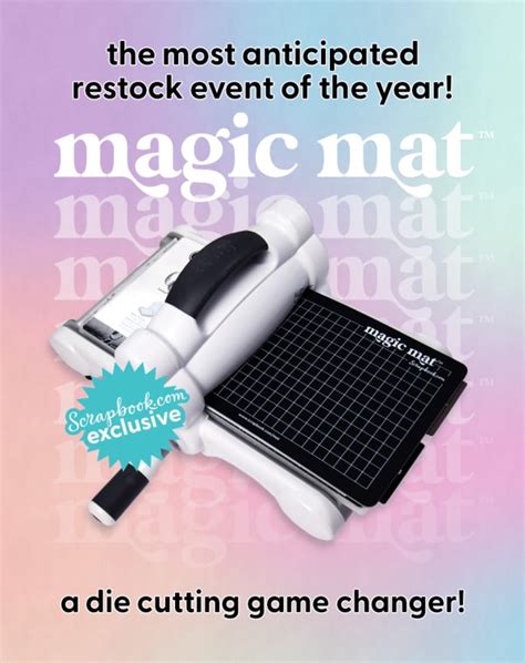 The Magic Mat is back in Stock - Sandi MacIver - Card making and paper crafting made easy