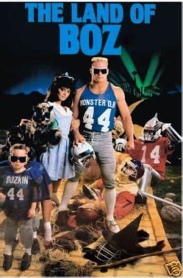 Brian Bosworth "The Land OF Boz" poster Seattle Seahawk | #131079378