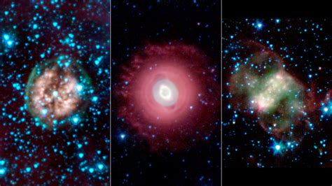 NASA's Spitzer Space Telescope Views Dying Stars