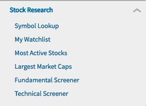 Simulator How-To Guide: Ticker Symbol Look Up