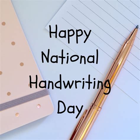 8 Ways to Celebrate National Handwriting Day - National Pen | Writing challenge, Handwriting ...