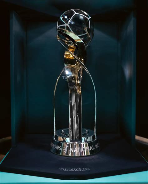 Tiffany & Co. redesigned the NWSL Championship trophy and MVP award - Yahoo Sports