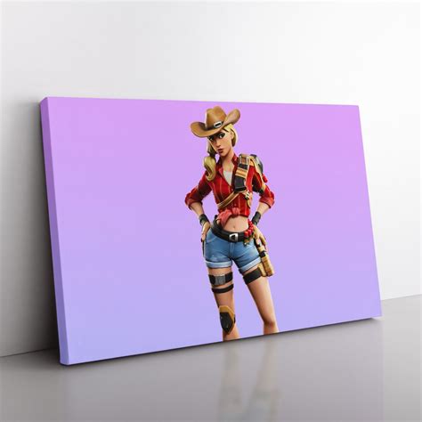 Fortnite Rustler Skin Canvas - Pics on Canvas