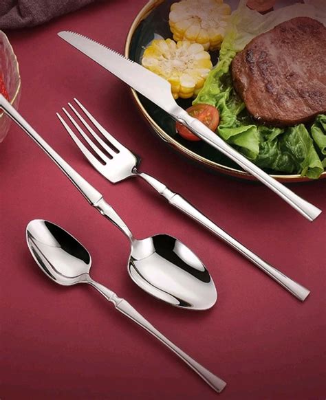 24pcs Stainless Steel Cutlery Set