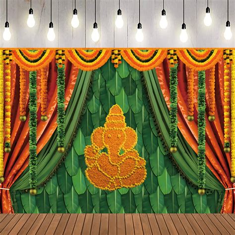 Aggregate more than 142 backdrop decoration for ganpati super hot - seven.edu.vn