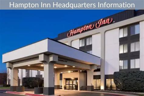 Hampton Inn Headquarters Information – Headquarters List