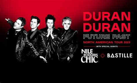 DURAN DURAN ANNOUNCE 2023 NORTH AMERICAN FUTURE PAST ARENA TOUR - Duran Duran